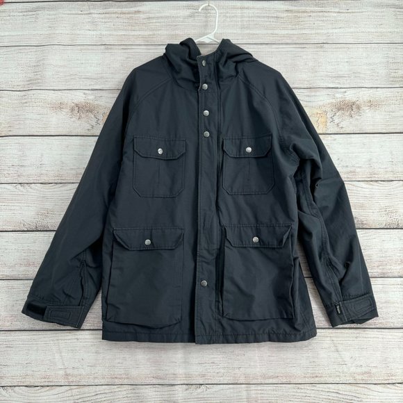 Brixton Cargo Utility Fleece Lined Jacket Men's Size Large Dark‎ Gray - Picture 1 of 11